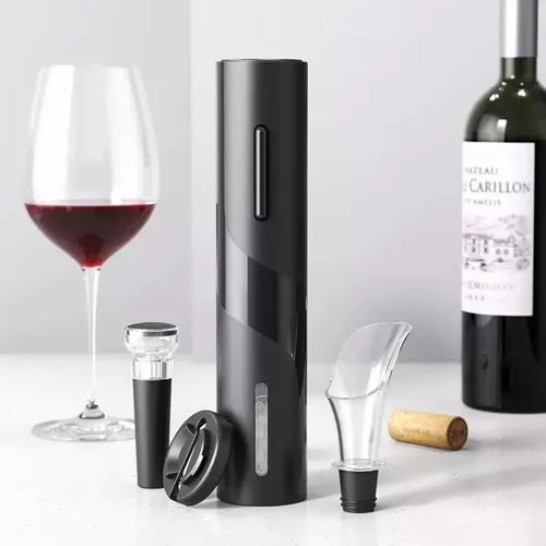 Kit Completo del Sacacorchos Eléctrico para Transformar tus Momentos con Vino!